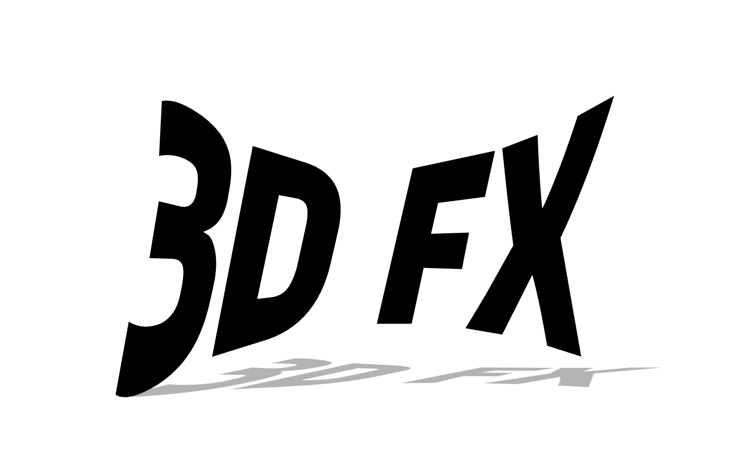 Стильный 3D Текст с Тенью