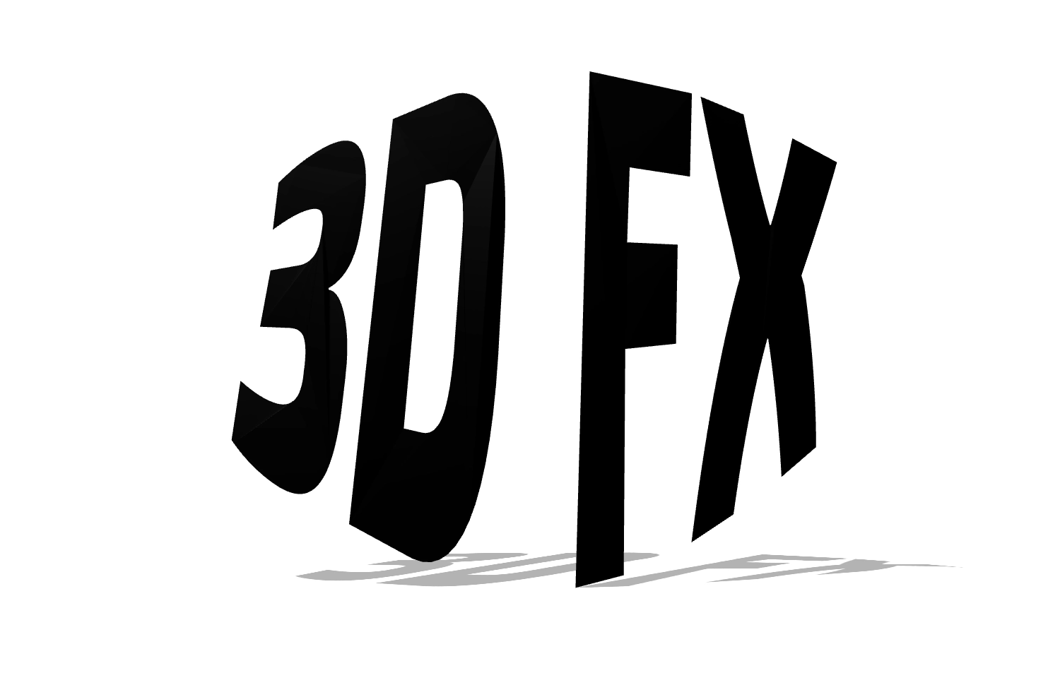 Выпуклый 3D Текст 'Рыбий Глаз'
