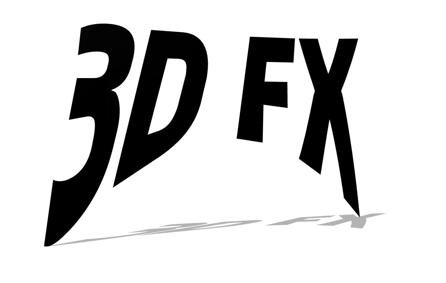 3D Текст 'Экстремальная Перспектива'